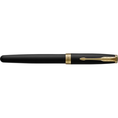 Stylo Publicitaire Élégant Roller Parker Sonnet Matières : métal Couleurs : noir