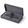 Stylo Publicitaire Élégant Roller Parker Sonnet Matières : métal Couleurs : noir cadeau entreprise pas cher