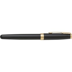 Stylo Publicitaire Élégant Roller Parker Sonnet Matières : métal Couleurs : noir impression haute définition