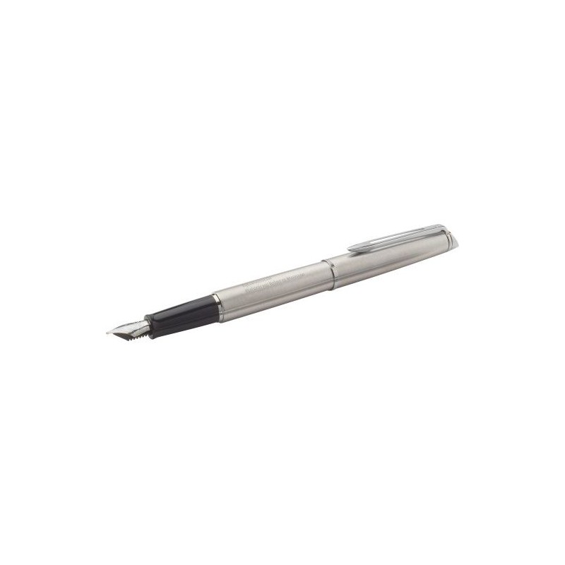 Stylo plume en métal personnalisé Waterman - Cadeau idéal pas cher Couleurs : argenté