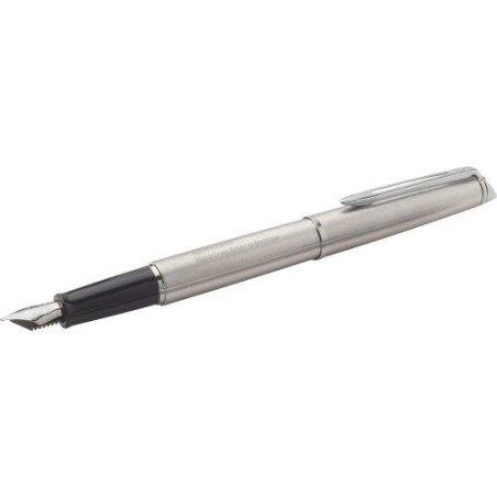 Stylo plume en métal personnalisé Waterman - Cadeau idéal pas cher Couleurs : argenté cadeau entreprise pas cher
