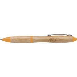 Stylo à bille personnalisé en bambou Hetty - Cadeau d'entreprise 2