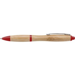 Stylo à bille personnalisé en bambou Hetty - Cadeau d'entreprise cadeau entreprise pas cher