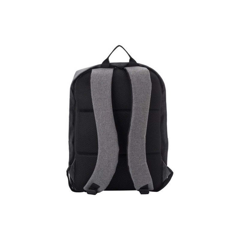 Sac à dos antivol en PVC personnalisé pour ordinateur avec USB Asim Matières : PVC Couleurs : noir personnalisable avec votre lo