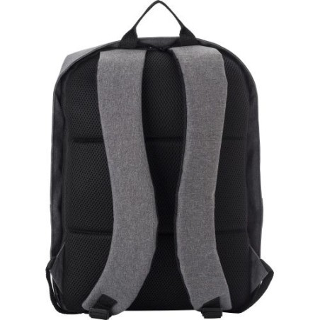Sac à dos antivol en PVC personnalisé pour ordinateur avec USB Asim Matières : PVC Couleurs : noir personnalisable avec votre lo