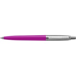 Stylo bille personnalisé givré pratique 'Parker Jotter' Matières : métal Couleurs : magenta goodies entreprise design