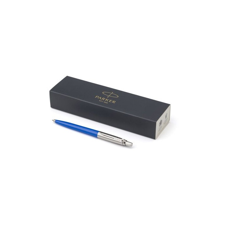 Stylo bille personnalisé givré pratique 'Parker Jotter' Matières : métal Couleurs : magenta cadeau entreprise pas cher