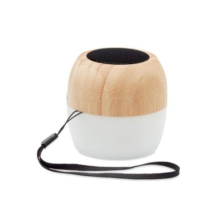 Haut-parleur sans fil  en bambou personnalisé CLEVELAND Couleurs : bois