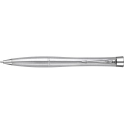 Stylo à bille élégant personnalisé 'Urban' Parker Matières : métal Couleurs : argenté