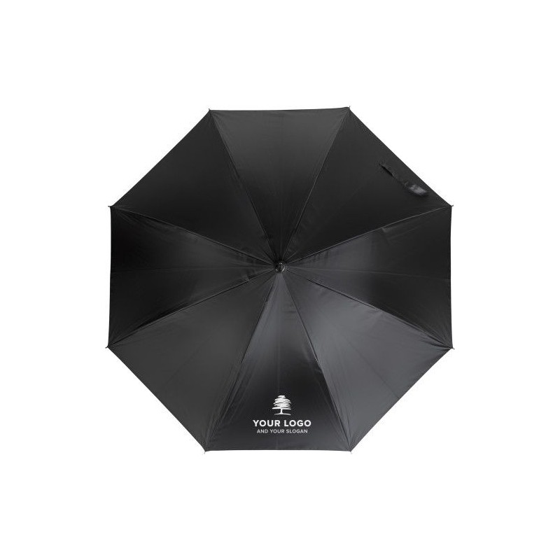 Parapluie automatique élégant et pratique pour golf Ramona Matières : polyester Couleurs : argenté goodies publicitaire événemen