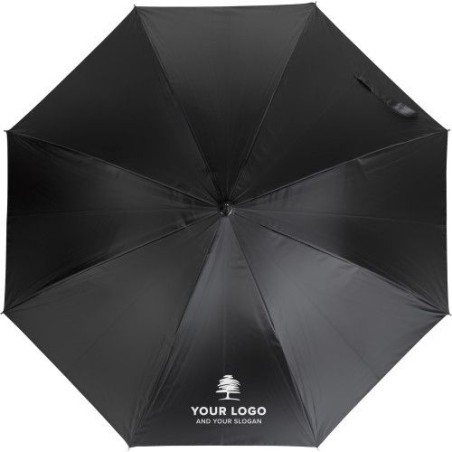 Parapluie automatique élégant et pratique pour golf Ramona Matières : polyester Couleurs : argenté goodies publicitaire événemen