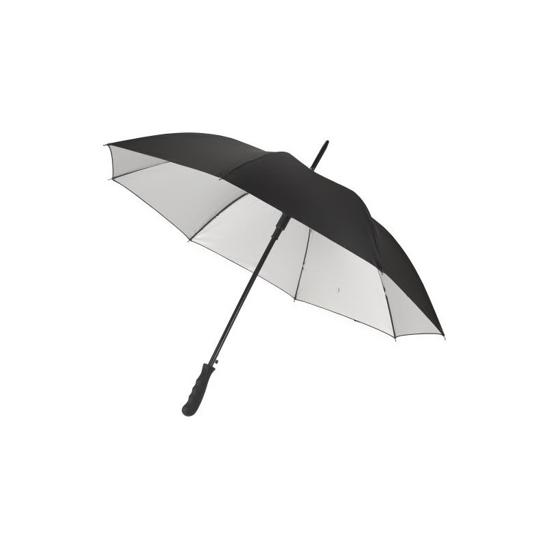 Parapluie automatique élégant et pratique pour golf Ramona Matières : polyester Couleurs : argenté marquage laser ultra précis