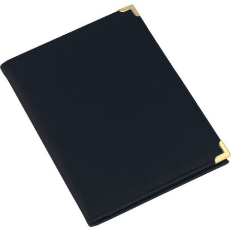 Conférencier A5 Éco-responsable Personnalisé en PU - Gia Matières : métal Couleurs : noir