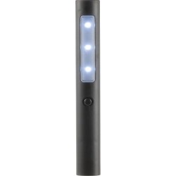 Torche  à 3 LEDS en ABS - Jolene Matières : plastique Couleurs : noir cadeau entreprise pas cher