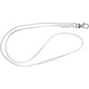 Lanyard personnalisé pratique avec prise USB Marguerite Matières : métal Couleurs : bleu cadeau collaborateur premium