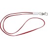 Lanyard personnalisé pratique avec prise USB Marguerite Matières : métal Couleurs : rouge personnalisable avec votre logo