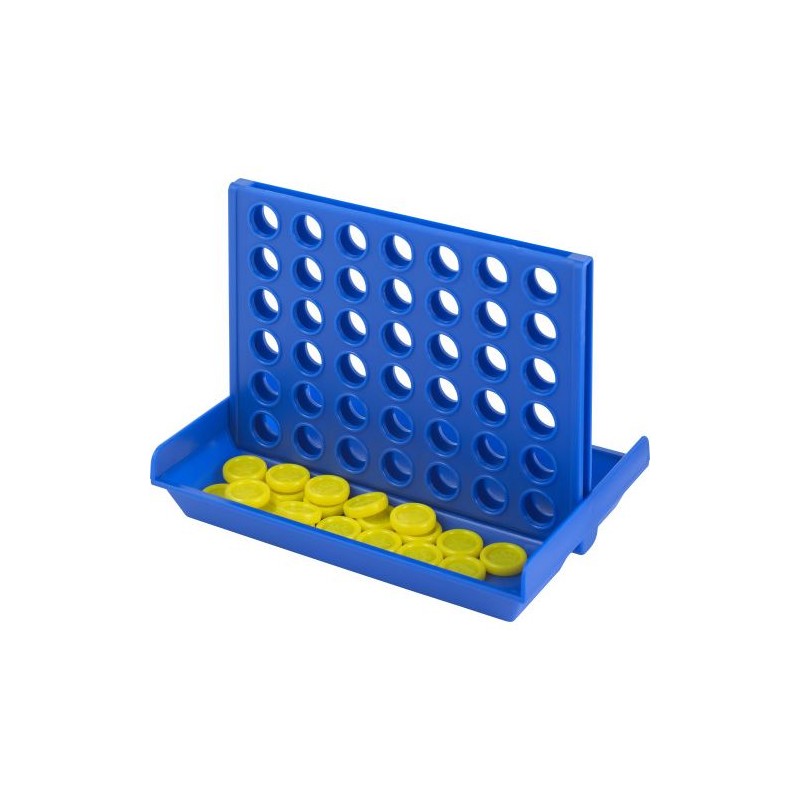 Jeu de stratégie personnalisé idéal pour vos événements - Fiona Matières : plastique Couleurs : bleu marquage laser ultra précis