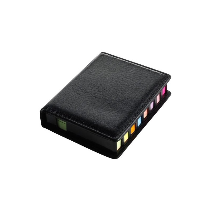 Etui personnalisé avec stickers et marque-pages Pierce Matières : papier Couleurs : noir