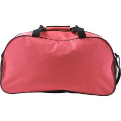 Sac de sport personnalisé en polyester 600D avec multiples poches Corinne Matières : polyester Couleurs : noir impression haute 