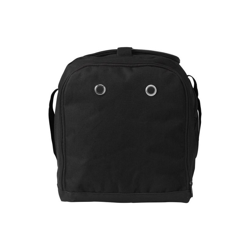 Sac de sport personnalisé en polyester unique pour vos loisirs - Ren Matières : polyester Couleurs : noir objet promotionnel éco