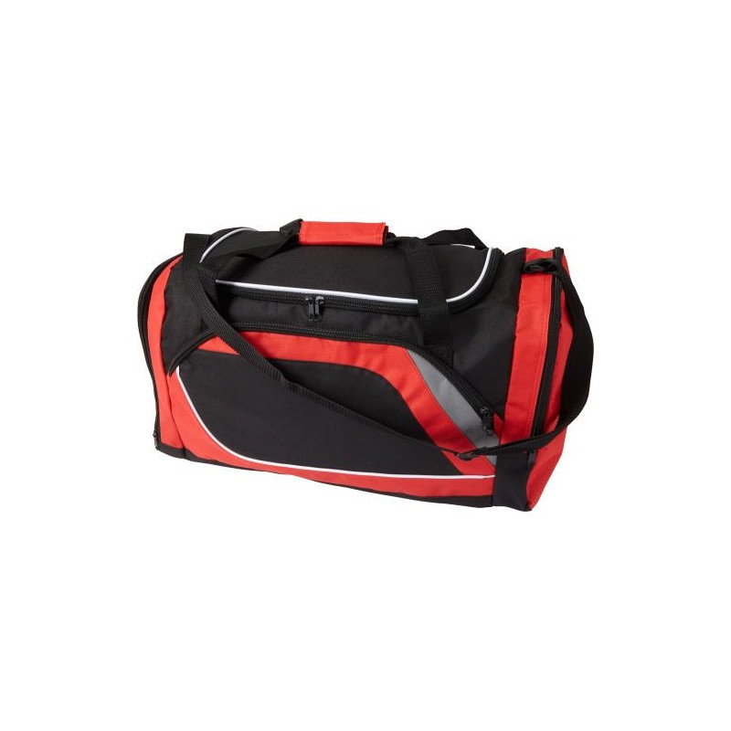 Sac de sport personnalisé en polyester unique pour vos loisirs - Ren Matières : polyester Couleurs : noir marquage laser ultra p
