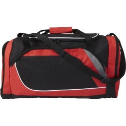 Sac de sport personnalisé en polyester unique pour vos loisirs - Ren Matières : polyester Couleurs : rouge personnalisable avec 