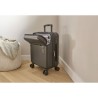 Trolley personnalisé rigide en ABS pas cher Ulf Matières : fer Couleurs : noir cadeau entreprise pas cher