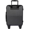 Trolley personnalisé rigide en ABS pas cher Ulf Matières : fer Couleurs : noir marquage laser ultra précis