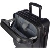 Trolley personnalisé rigide en ABS pas cher Ulf Matières : fer Couleurs : noir personnalisation rapide en France