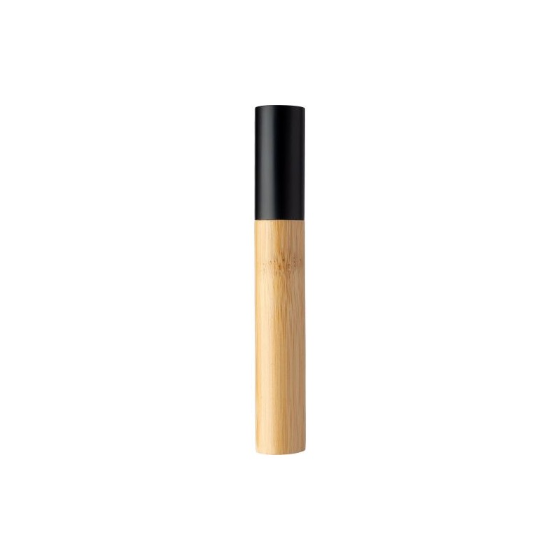 Stylo bille twist  en acier inoxydable et bambou - Anke Matières : aluminium Couleurs : noir cadeau client original