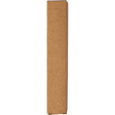 Stylo bille twist en acier inoxydable et bambou Anke