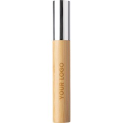 Stylo bille twist  en acier inoxydable et bambou - Anke Matières : aluminium Couleurs : noir cadeau entreprise pas cher