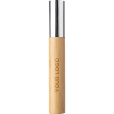 Stylo bille twist  en acier inoxydable et bambou - Anke Matières : aluminium Couleurs : noir cadeau entreprise pas cher