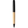 Stylo bille twist  en acier inoxydable et bambou - Anke Matières : aluminium Couleurs : argenté accessoire événementiel unique