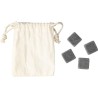 Set  de glaçons en pierre pas cher Jens Matières : coton Couleurs : kaki personnalisable avec votre logo