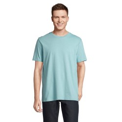 T-Shirt bio personnalisé pas cher - idéal pour votre marque - LEGEND Taille textile : M Couleurs : bleu piscine cadeau client or
