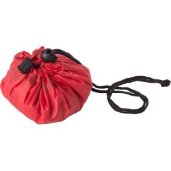 Sac marin  en rPET nylon 210D - José Matières : polyester Couleurs : rouge personnalisable avec votre logo