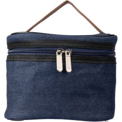 Sac isotherme personnalisé en denim pas cher - Franz Matières : polyester Couleurs : bleu