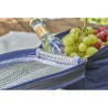 Sac isotherme personnalisé en denim pas cher - Franz Matières : polyester Couleurs : bleu personnalisable avec votre logo
