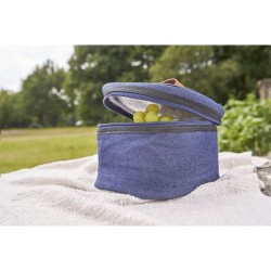 Sac isotherme personnalisé en denim pas cher - Franz Matières : polyester Couleurs : bleu cadeau entreprise pas cher