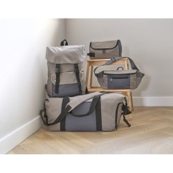 Sac à dos personnalisé en polyester pour ordinateur - Jürgen Matières : coton Couleurs : taupe cadeau entreprise pas cher