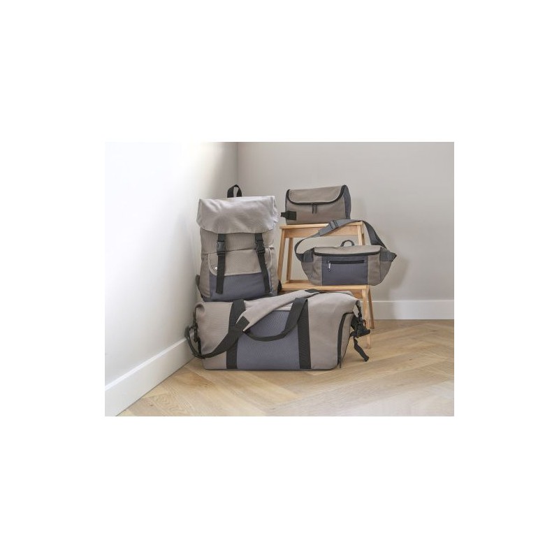 Sac à dos personnalisé en polyester pour ordinateur - Jürgen Matières : coton Couleurs : taupe cadeau entreprise pas cher