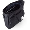 Sacoche personnalisée porte-ordinateur en polyester 900D Dean Matières : polyester Couleurs : noir impression haute définition