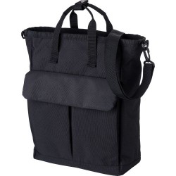 Sacoche personnalisée porte-ordinateur en polyester 900D Dean Matières : polyester Couleurs : noir marquage laser ultra précis