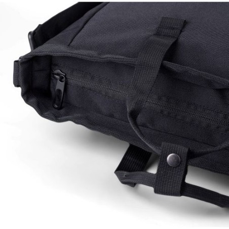 Sacoche personnalisée porte-ordinateur en polyester 900D Dean Matières : polyester Couleurs : noir livraison express 24h 48h