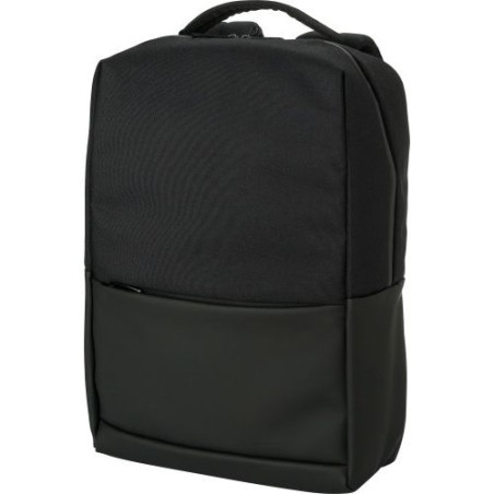 Sac à dos personnalisé en polyester 600D pour ordinateur - Oscar Matières : polyester Couleurs : noir livraison express 24h 48h