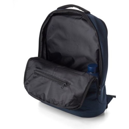 Sac à dos porte-ordinateur en polyester 600D personnalisé Nicolas objet promotionnel éco-responsable