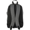 Sac à dos  en polyester 500D porte-ordinateur - Indigo Matières : métal Couleurs : gris personnalisable avec votre logo