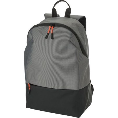 Sac à dos  en polyester 500D porte-ordinateur - Indigo Matières : métal Couleurs : gris livraison express 24h 48h