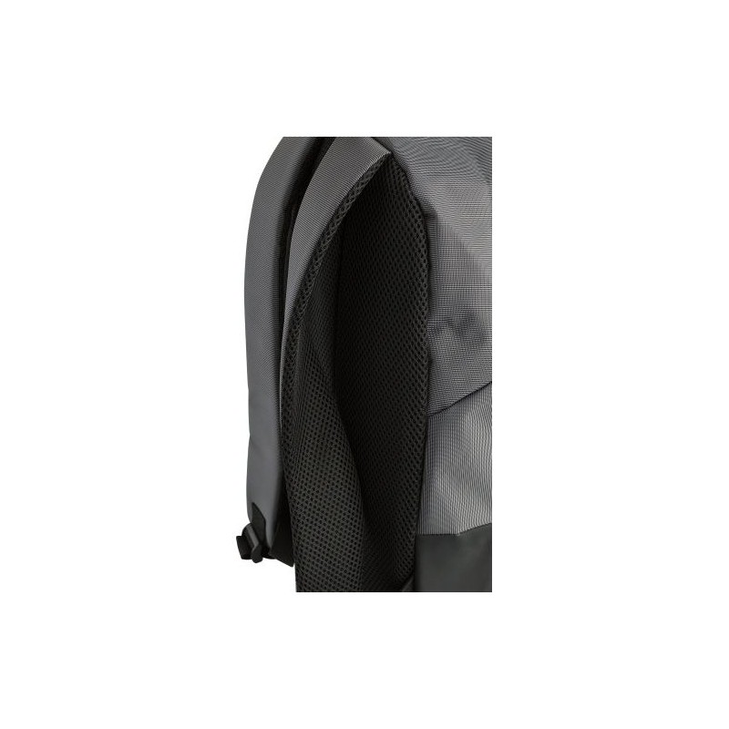 Sac à dos  en polyester 500D porte-ordinateur - Indigo Matières : métal Couleurs : gris objet promotionnel éco-responsable